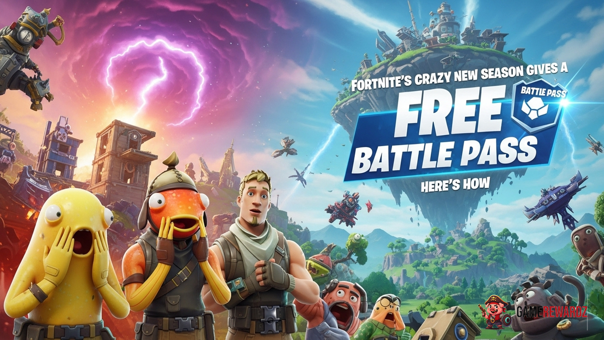 Fortnite’s CRAZY New Season Gives a FREE Battle Pass! Here&#039;s How.
